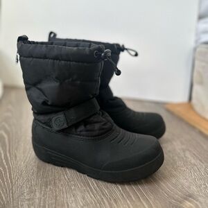 Northside Black Kids Rain & Snow Boots